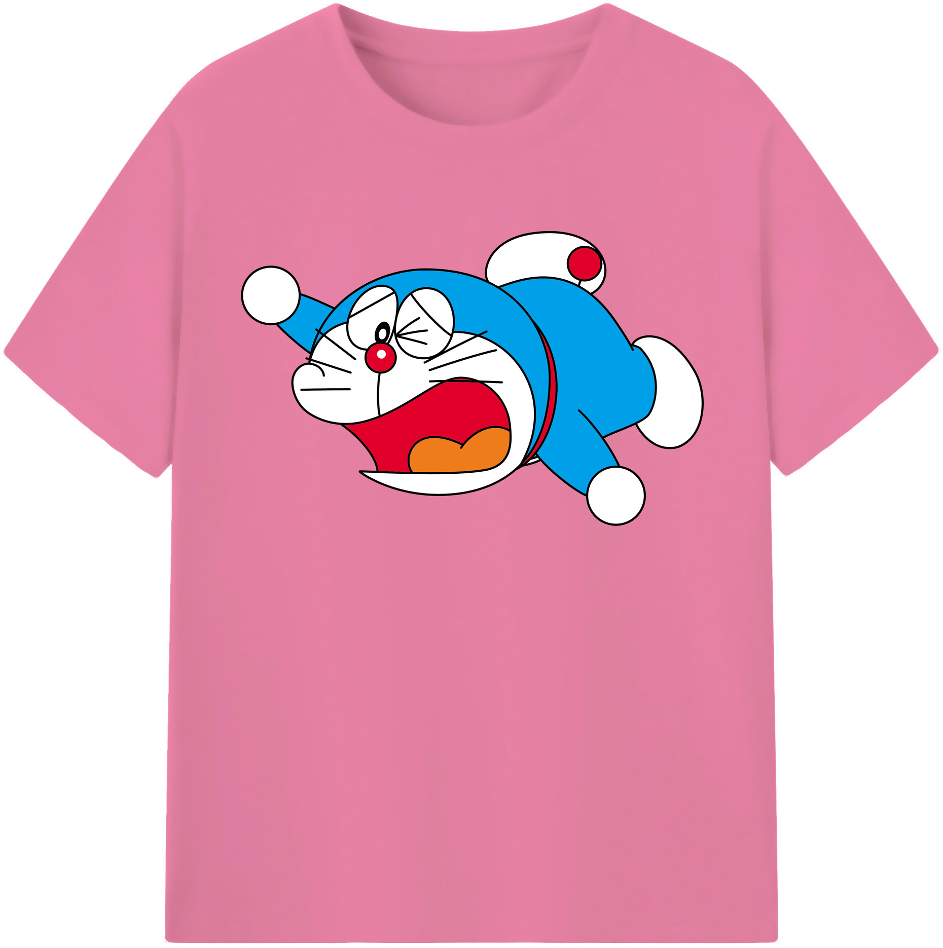 （画像用） ドラえもん Doraemon 綿100％半袖Tシャツ（フロントプリント）